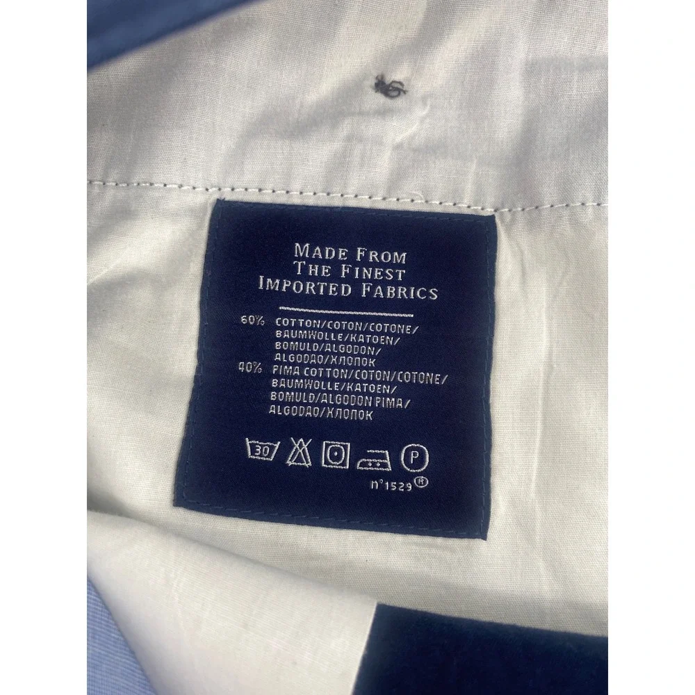 Polo Ralph Lauren Chinos 50 Navy Blue Classic Fit Pima Cotton Excellent